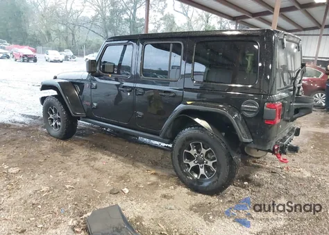 2018 Jeep Wrangler Unlimited Rubicon 4X4 z USA, uszkodzony, nr VIN 1C4HJXFG9JW233077